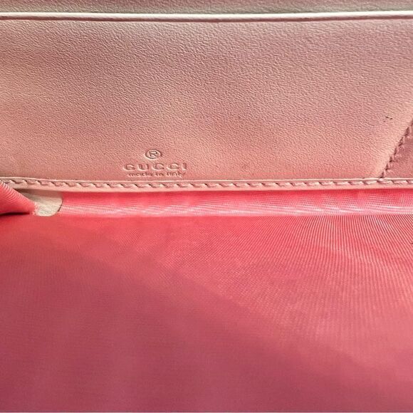 Gucci GG Supreme Les Pommes Apple Long Zip Around Wallet - Picture 7 of 10